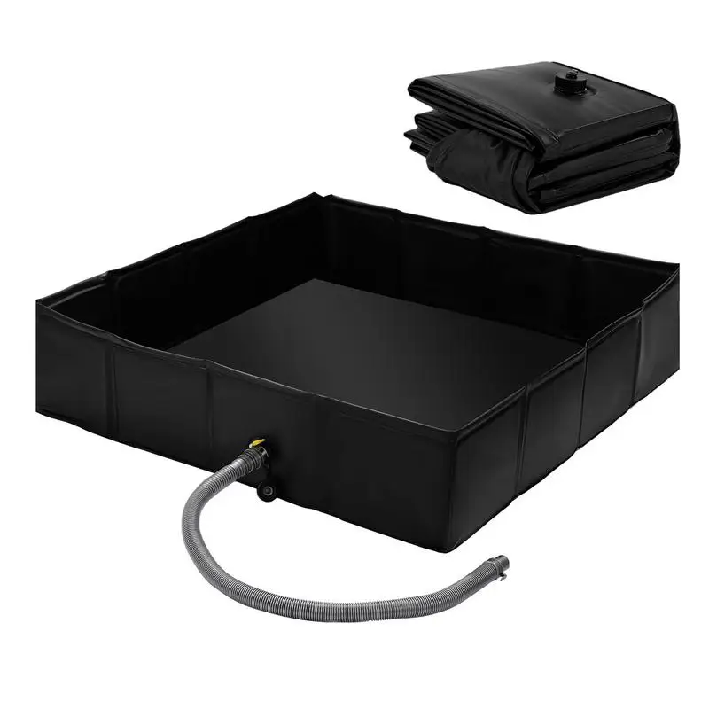 

Складная душевая сковорода, портативная временная душевая кабина, уличная водонепроницаемая палатка повышенной высоты, тент с нижним и дренажным отверстием, раковина