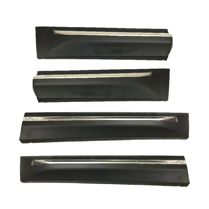 4pcs for SKODA KODIAQ Lower Door Guard Plate Bright Body Cleaning Bar Collision Avoidance Decorate