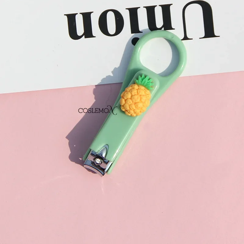 Creative Cartoon Nail Clippers Colorful Adult Anti-splash Portable Nail Trimmer Stainless Steel Nails Cutter Manicure Tool