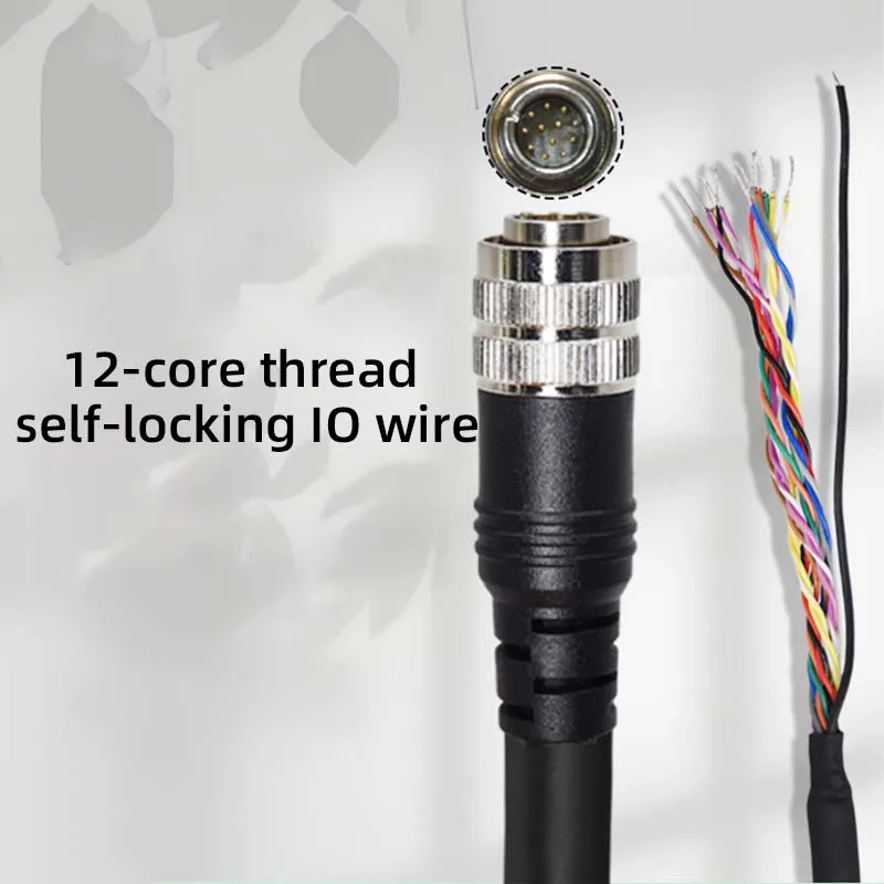 

12-жильный самоблокирующийся провод ввода-вывода с резьбой SR-2000/SR-1000, шнур питания OP-87224, OP-87225, OP-87226