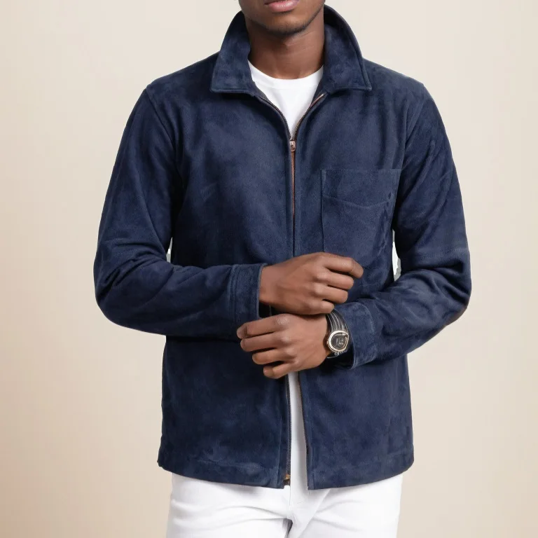 

Solid Jackets Men Jacket Zipper Cardigan Coat Turn Down Collar Outerwear Long Sleeve Spliced Outerwear Loose Pockets Casual