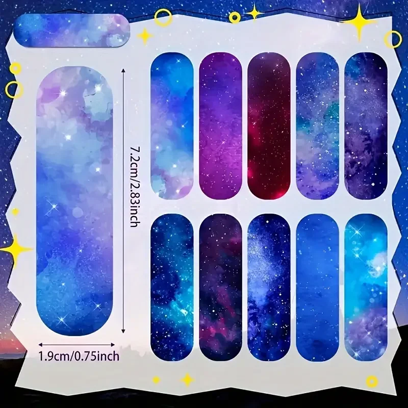 30Pcs 50Pcs Flexible PE Bandages With Blue Starry Sky Pattern Strong Adhesion Comfortable Wear Daily Protection For Minor Scratc
