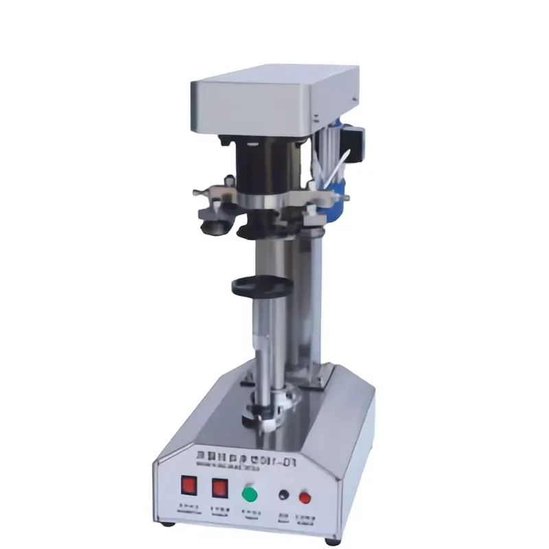 Automatic Can Sealing Machine for Aluminum Tin Beverage Capping Equipment Industrial Plastic Jar Sealer Production Line Tool