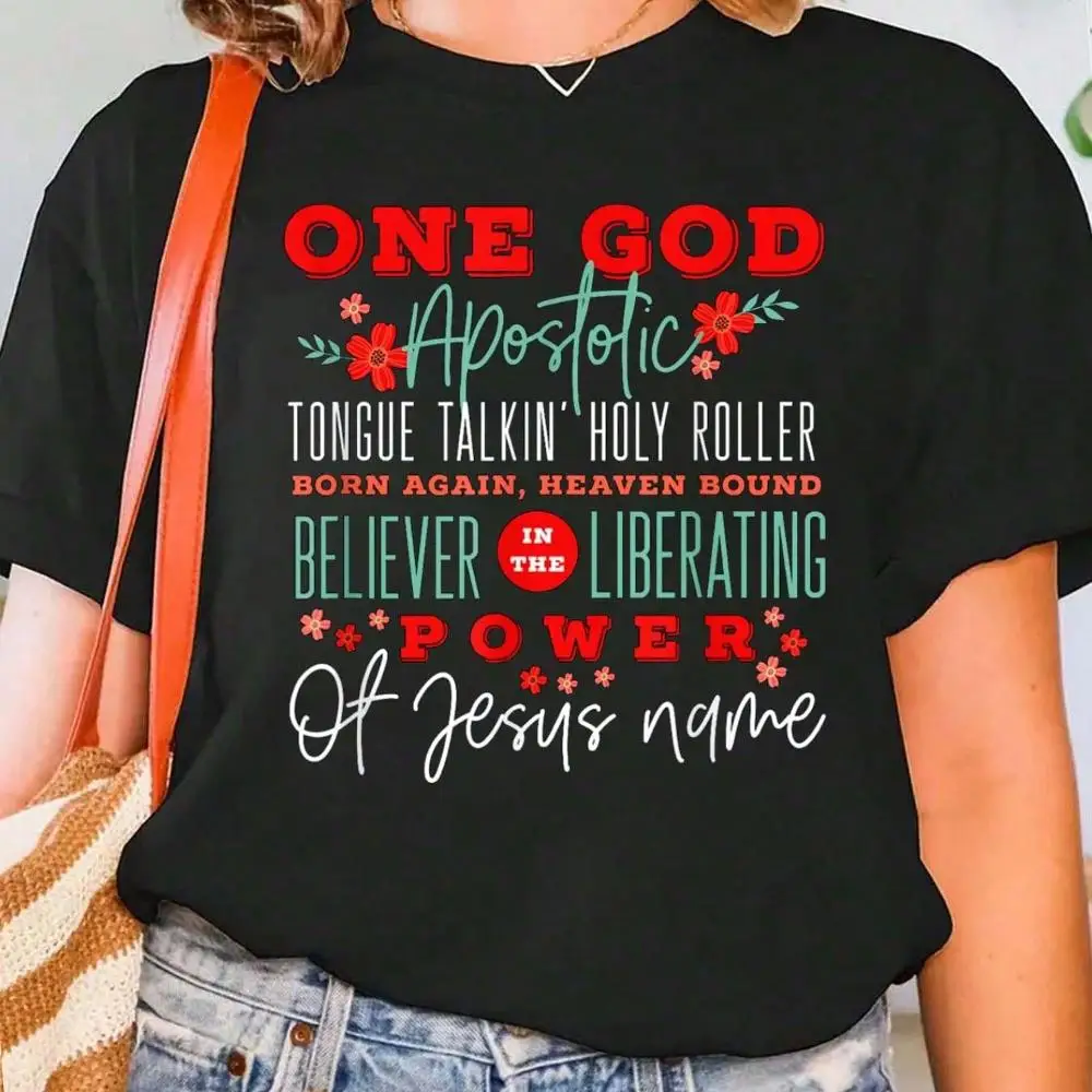 Pentecostal Apostolic Girl Clothing T-Shirt Print Crew Neck T-Shirt For Summer, Women s Soft Short Sleeve Top, Stylish Comfy Tee For Women Graphi