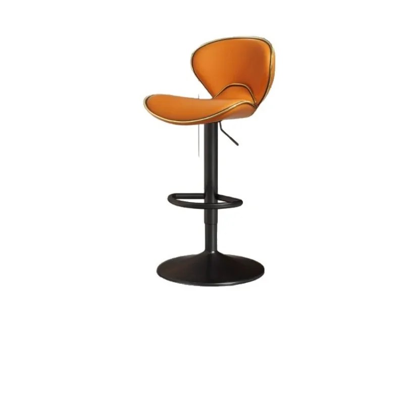

Bar chair sedentary high stool cashier front desk commercial backrest Italian style home lift