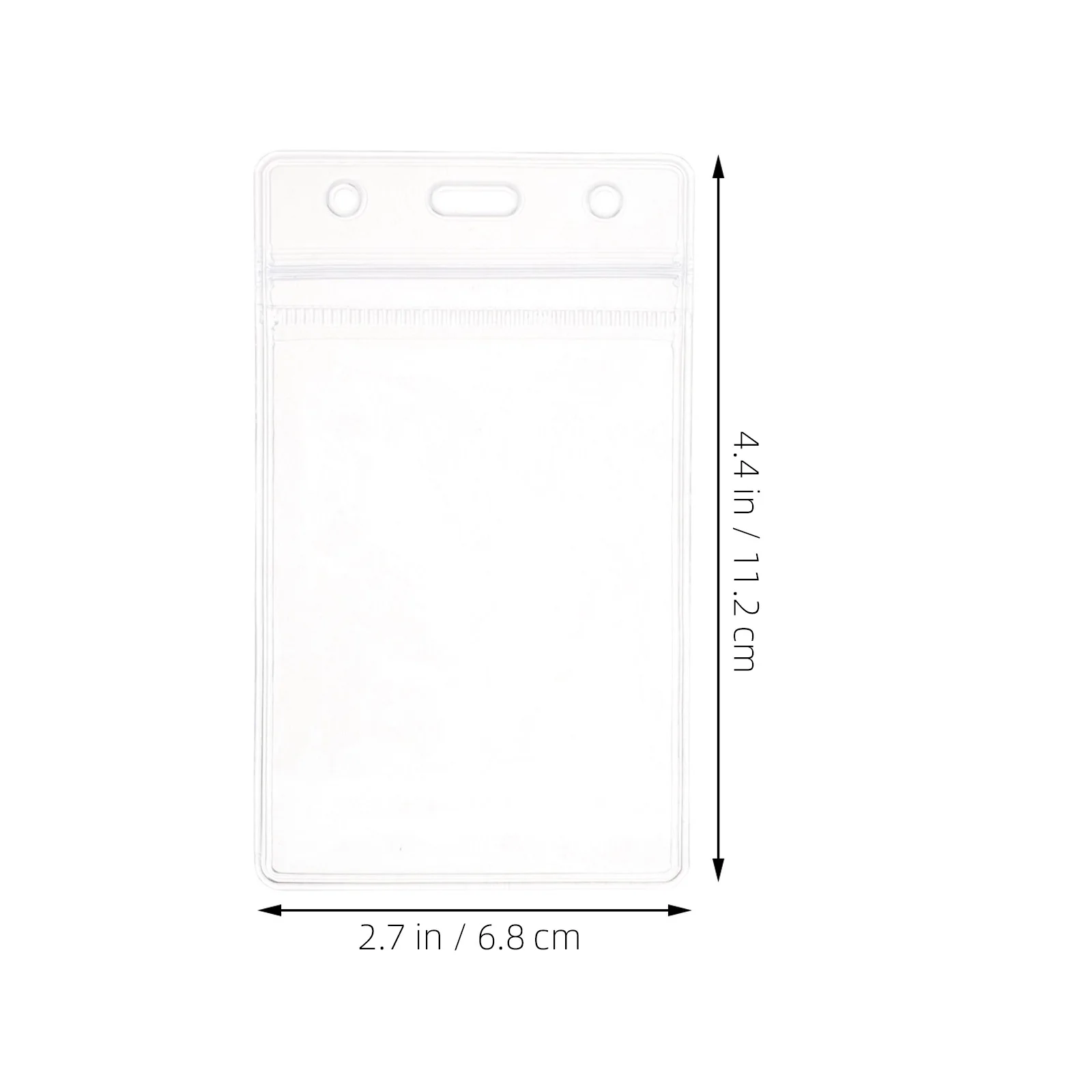 10 Stück Gepäckanhänger, PVC-Halter, transparent, wiederverwendbar, wasserdicht, für Koffer, Tasche, Ausweis, Zubehör, Must Haves