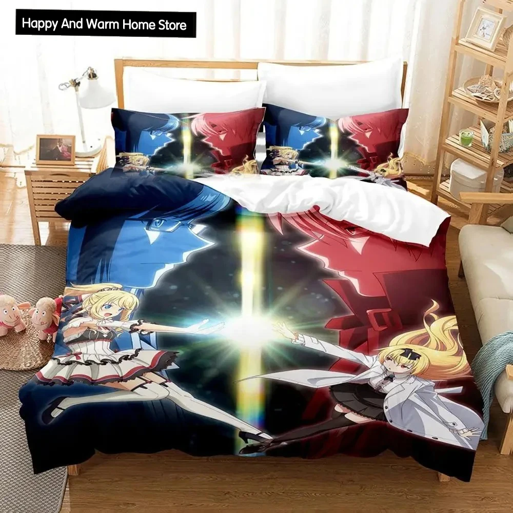 3D Anime Arifureta From Commonplace To World's Strongest Bedding Set Duvetcover Quilt Cover Pillowcase Comforter king Queen Size