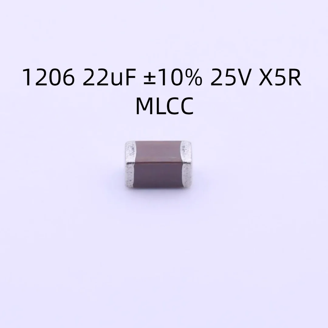 2000PCS/LOT C3216X5R1E226KTJ00N Capacitor 1206 22uF ±10% 25V X5R MLCC