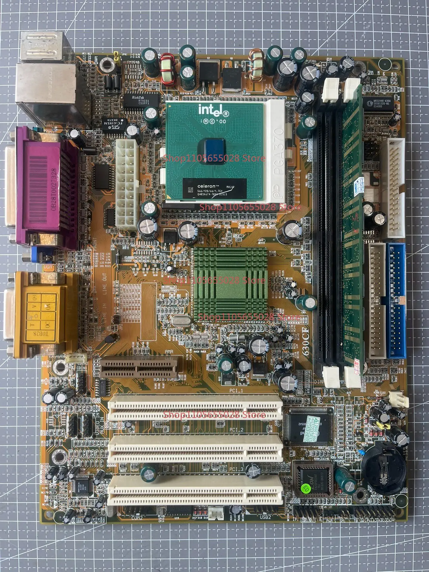 For Jetway J-630CF Antique Computer Main Board Industrial Control Main Board