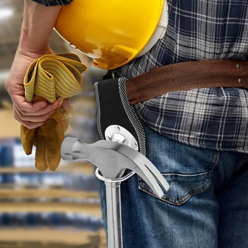 

Hammer Holder For Belt Heavy Duty Hammer Catch Clips Tool Belt Hook Tool Belt Accessories Belt Tool Holder Tool Belt Clip For