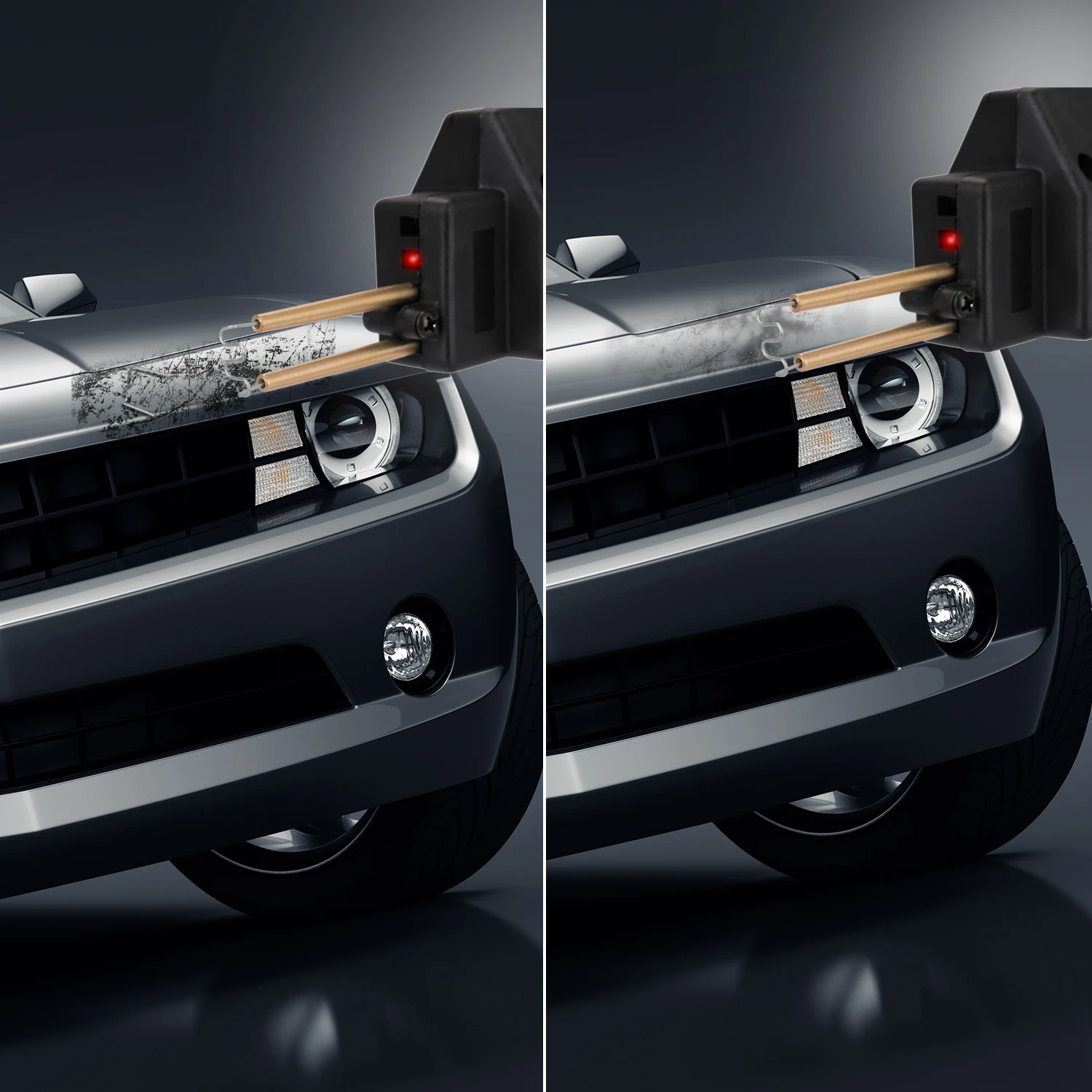 Auto Bumper Repareren Machine Plastic Lasmachines Lassen Repareren Tool Hete Nietmachines Lassen Repareren Tool Hete Nietmachines