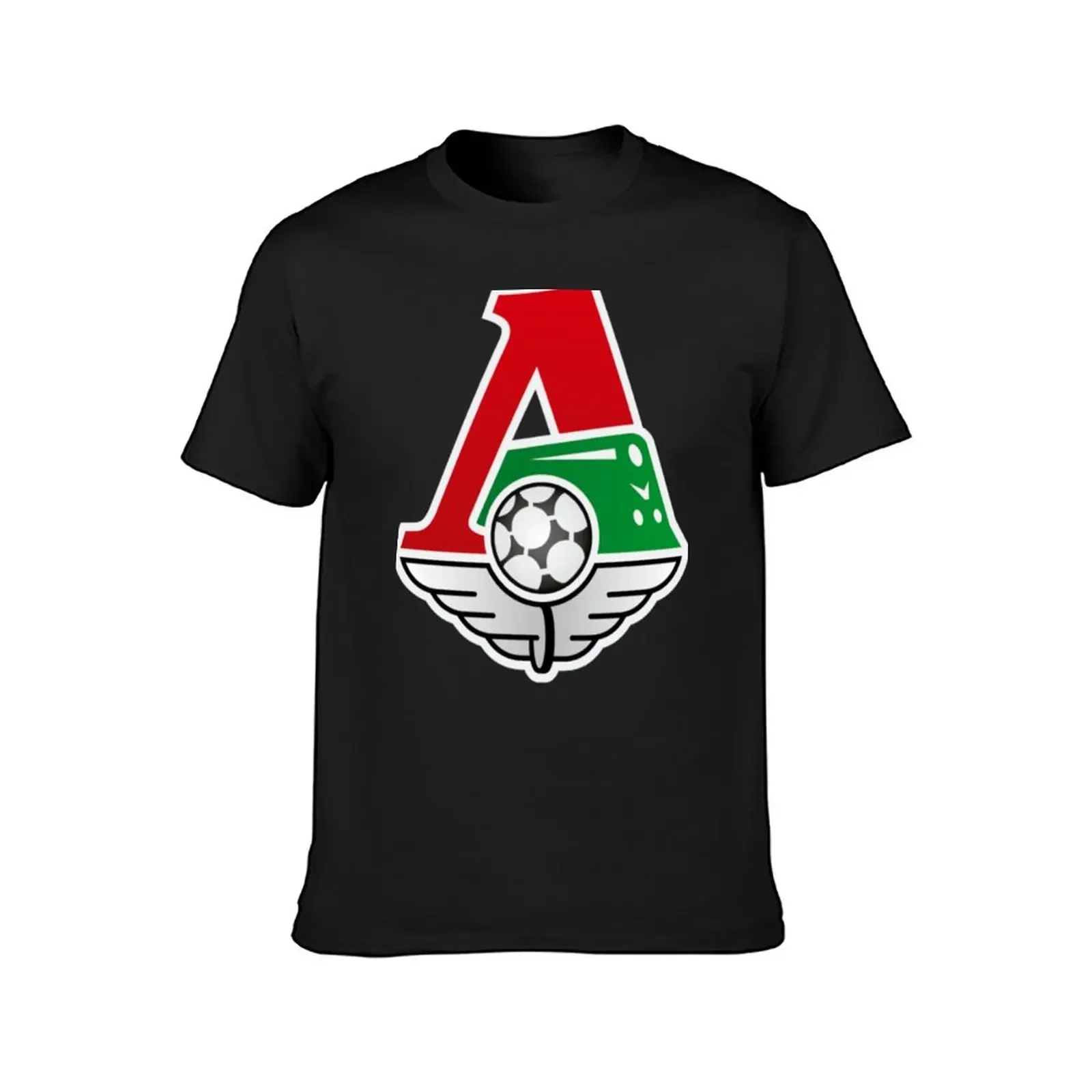 FC Lokomotiv Moscow логотип T-Shirt aesthetic clothes korean fashion anime t shirts plus size men clothing