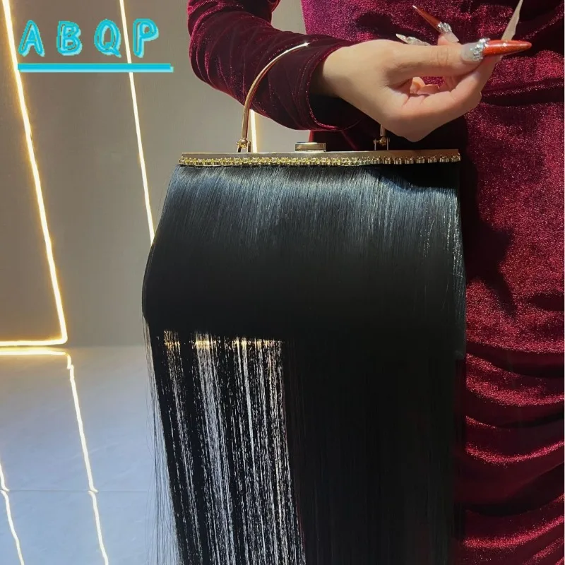 

Evening Handbag Tassel Fashion Party Party Women's Dinner Handbag Diamond Luxurious Shining Shoulder Crossbody Bag High Quality