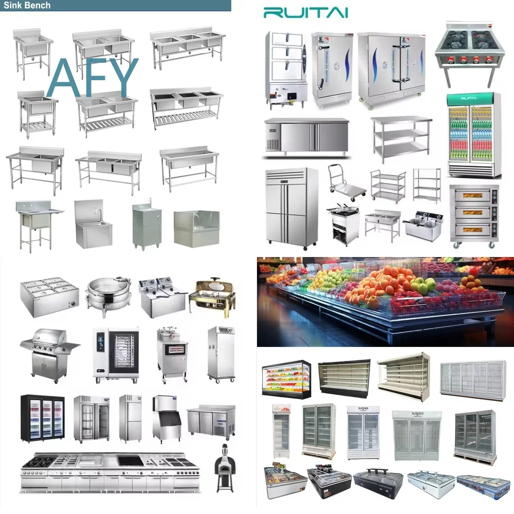 RTK Custom Commercial Kitchen Equipment for Hotel Restaurant Catering Business | Stainless Steel Food Prep Tables Countertops