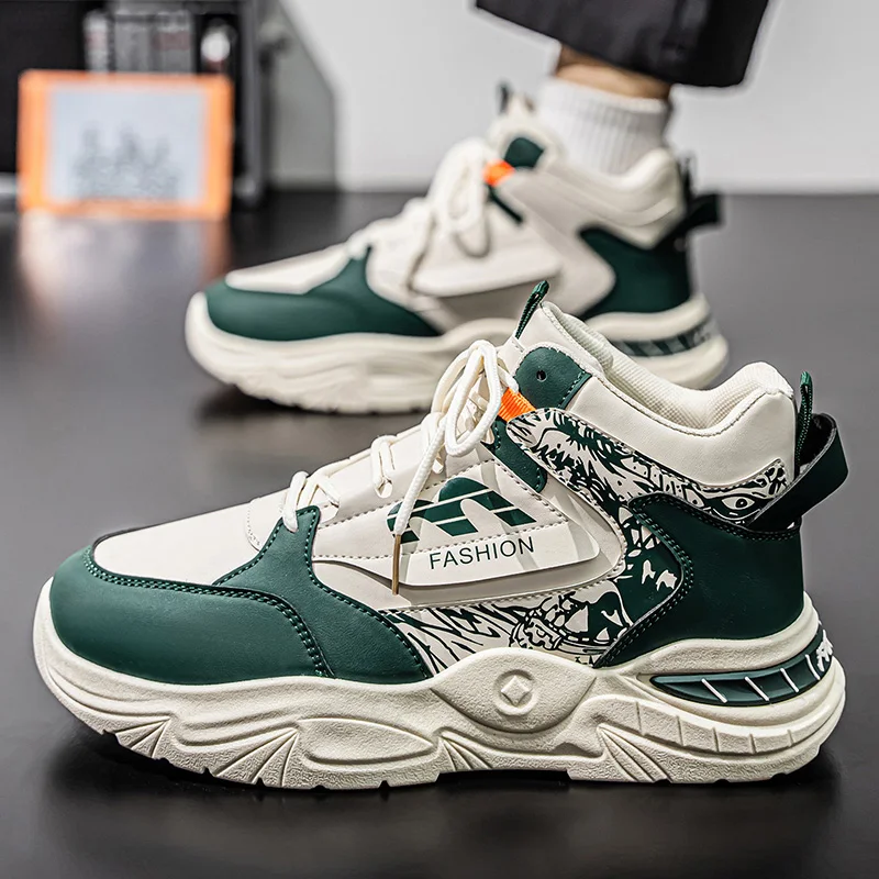 

Men's Casual Sneakers Solid Color Lightweight Walking Shoes Daily Wear Non Slip Soft Sole Fashion Versatile Low Top Footwear