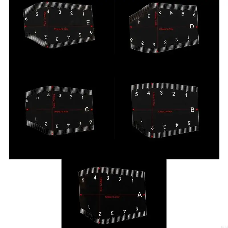 دليل تشكيل الحاجب البلاستيكي الدائم الجديد لعام 2025، قابل للتعديل، انحناء الملك لعشاق الجمال
