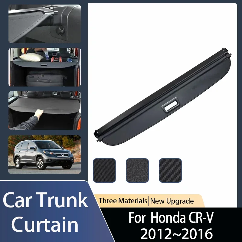 

Fit For Honda CR-V CRV CR V MK4 4 2012 2013 2014 2015 2016 Car Trunk Curtain Mats Cargo Curtain Retractable Interior Accessories