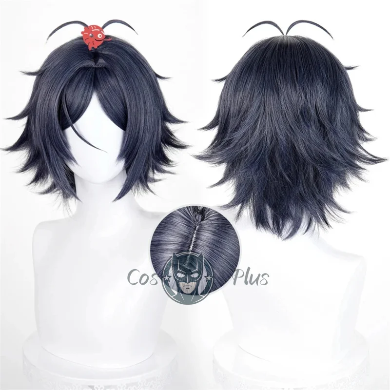 Peluca de cosplay Arknights Zuo Le, accesorio para fiesta de Halloween