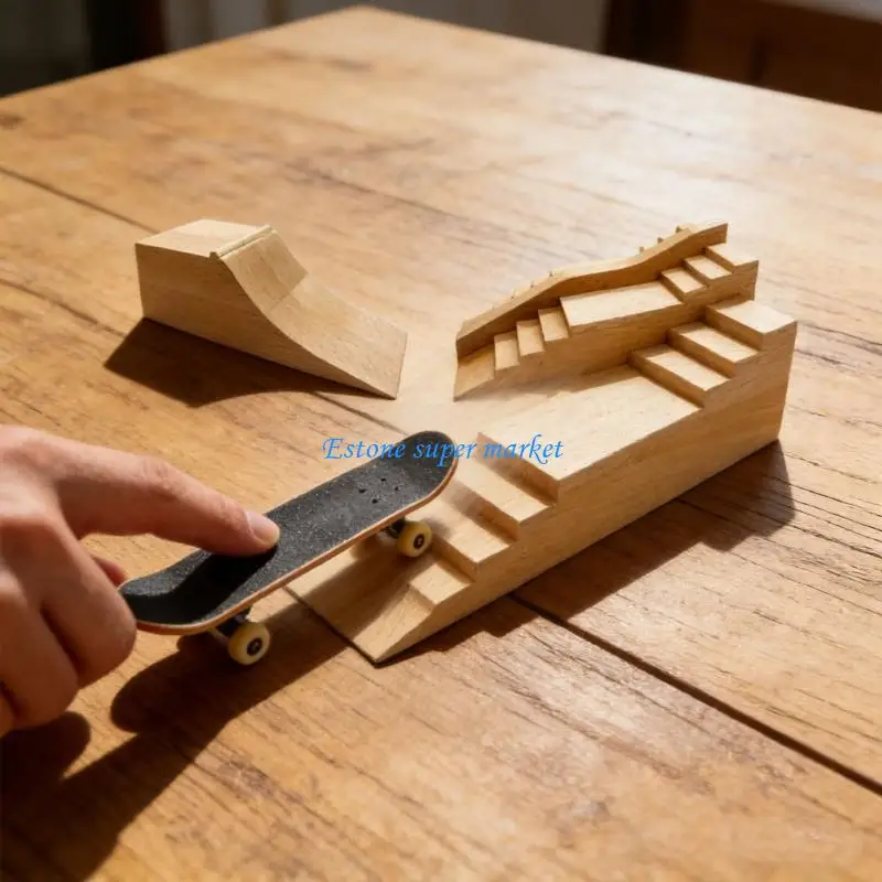 090B Finger Skateboard Obstacle for Various Skill Level Beginner to Professional