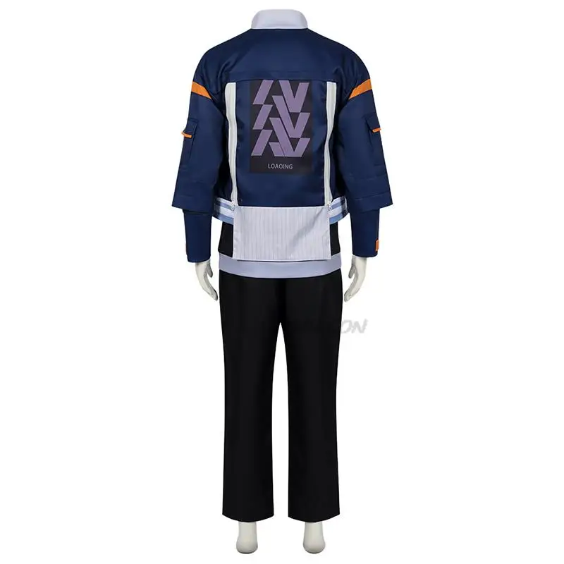 Zenless Zone Zero Wise Cosplay Traje para Homens, Anime Jogo, Uniforme de Festa, Roupas de Halloween, Roupas, Conjuntos de Perucas, Novo