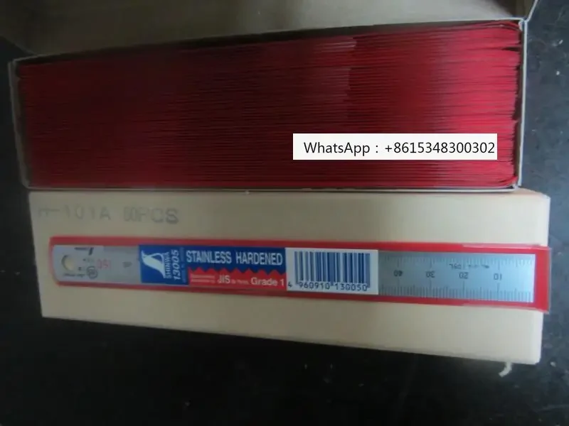 Hot selling SHINWA Penguin steel ruler 13021/H-101E/H-301E600mm x 24“