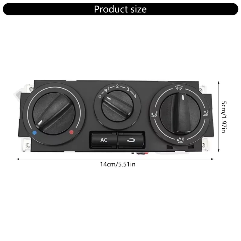 OE: DS660003 BC01771053032C 377820045D 5X0820045 Air AC Heizung Panel Klima Control Assy Für VW GOL COUNTRY Gol Parati Saveiro – Detail 4