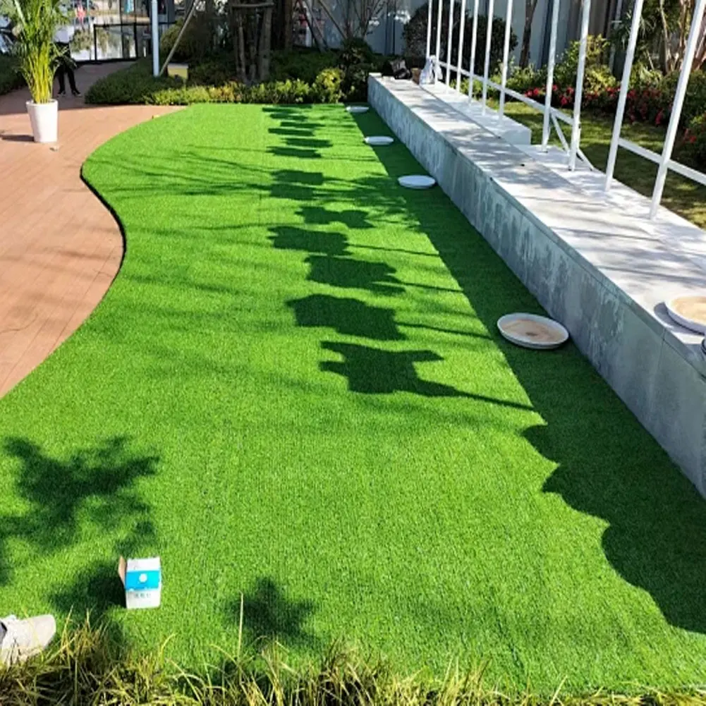 

10 Pcs 12 Inchx12 Inch Fake Grass Deck Turf Tiles Green Interlocking Grass Flooring Tiles Flooring Decor Pad for Indoor Outdoor