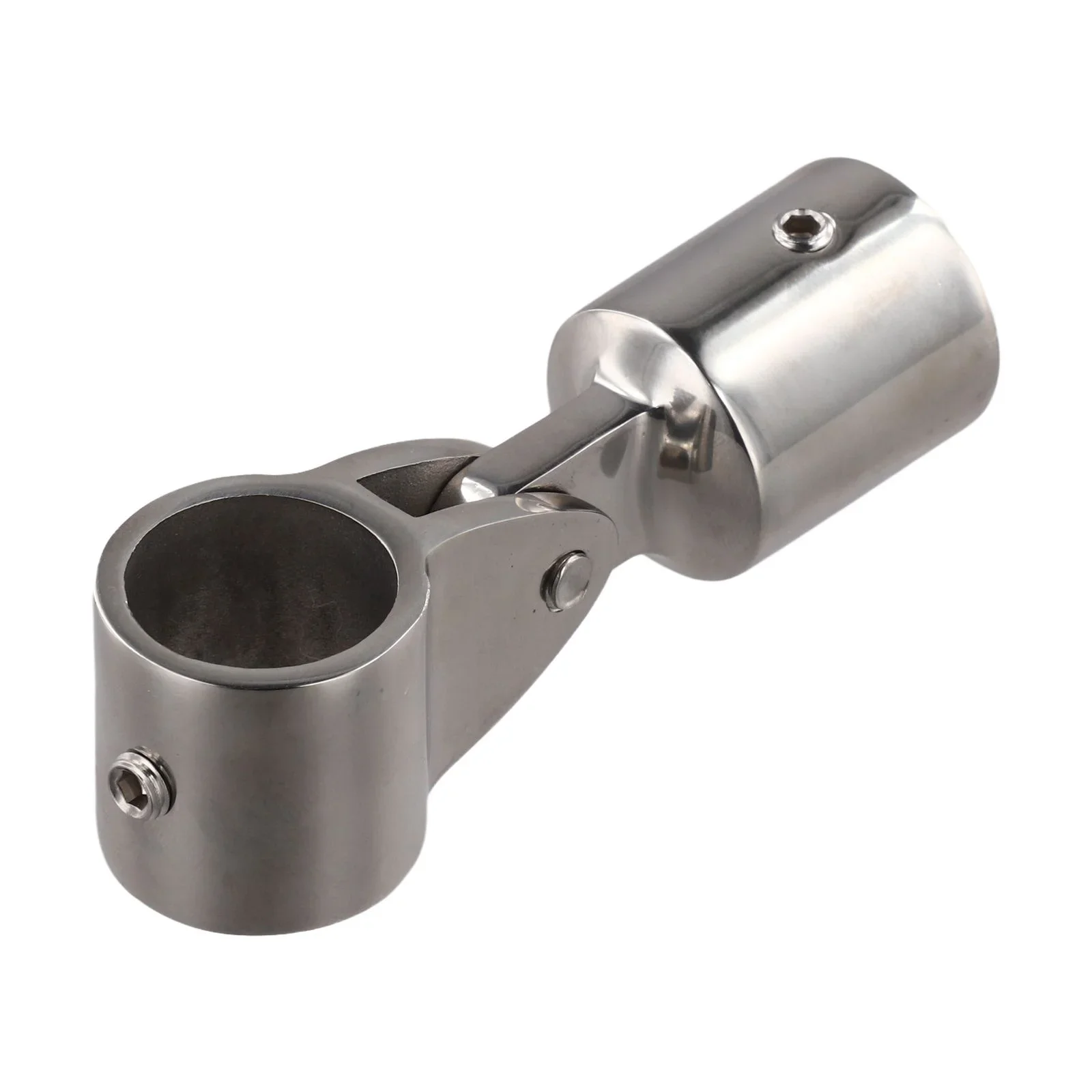 Boat accessory slide cover for Bimini awning top mounted with marine grade 316 stainless steel for extended use in saltwater