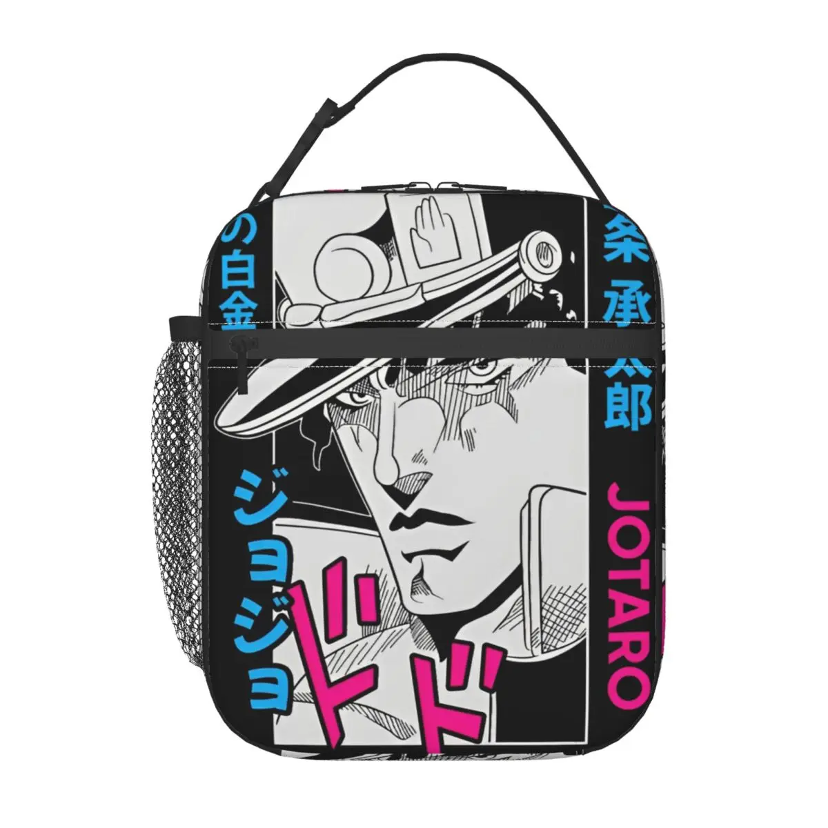 

Powerful Stand User J-Jojos Anime Accessories Insulated Lunch Bag For Picnic Food Box Leakproof Thermal Cooler Bento Box