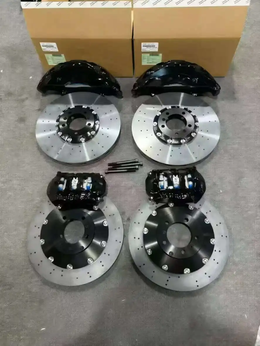 Big Brake Caliper Kit Front 10N Rear 4 with Steel Disc Rotor for Universal Modified Vehicles