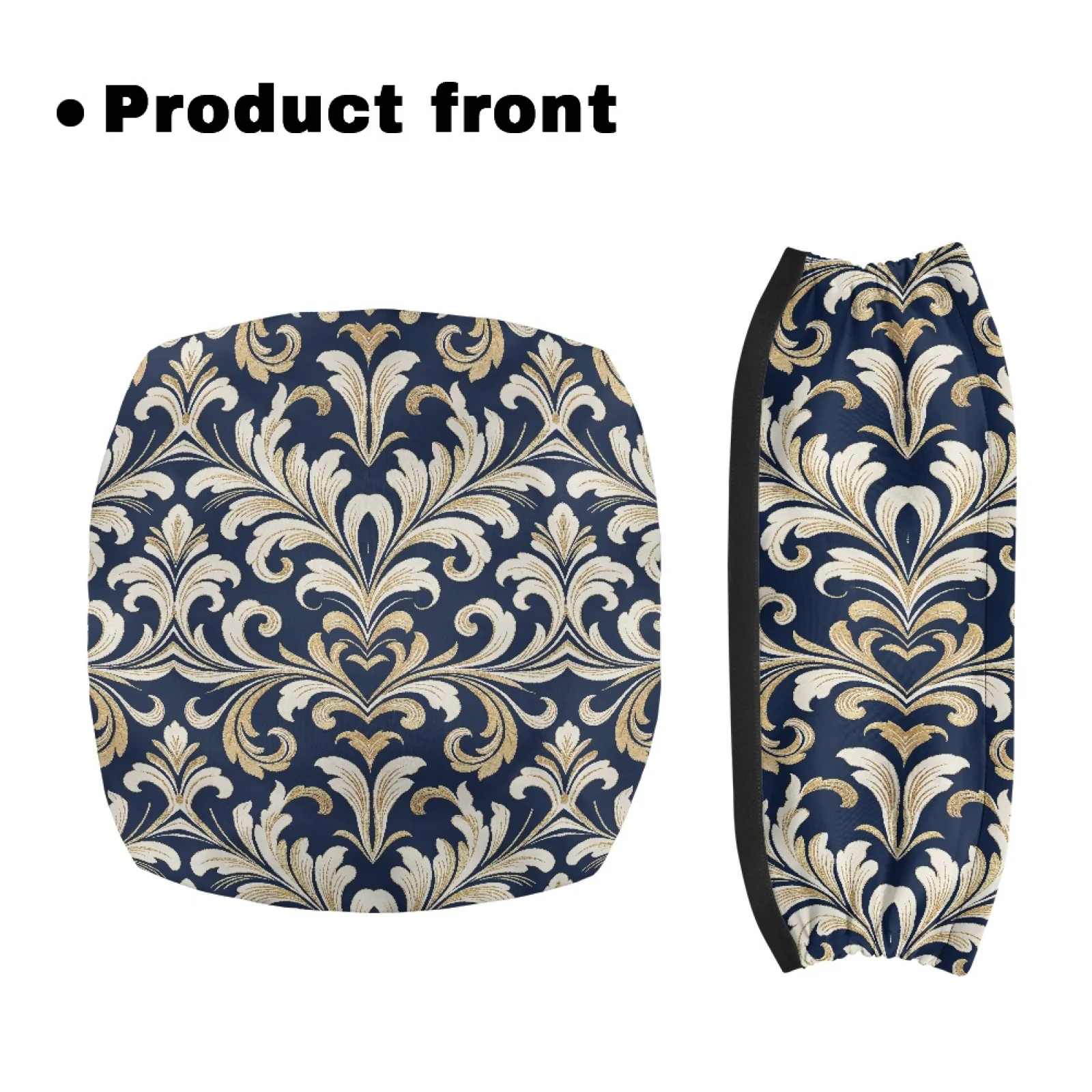 Coloranimal Damask Scroll 2 Pieces Set Walker Seat Cover for Seniors Rollator Walker Seat Covers 2026 Trending