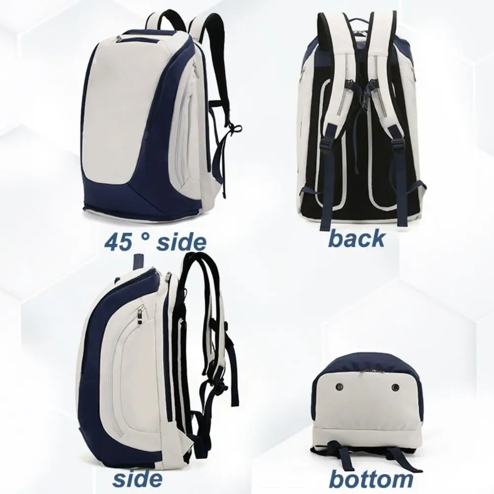 

Large Capacity Pickleball Rackets Backpack Adjustable Lightweight Pickleball Tote Bag Waterproof Pickleball Shoulder Bag