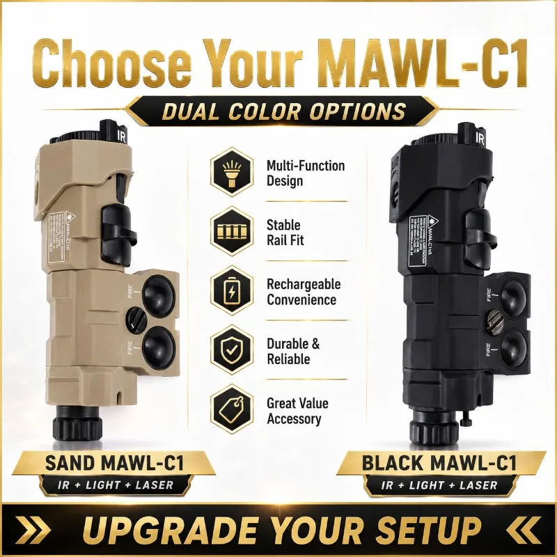 Nylon Metal Constructed MAWL‑C1 Indicator Fitting Multifunctional Unit for 20‑22mm Rail Connection Base