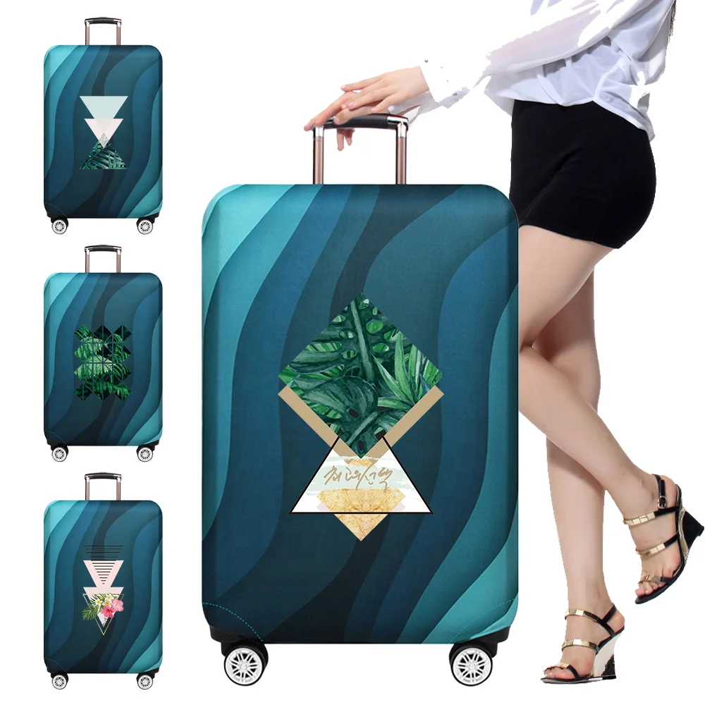 

2025 New Luggage Cover Thick Elastic Trolley Box Dust Cover Travel Accessories Shape Series 18-32inch Luggage Suitable
