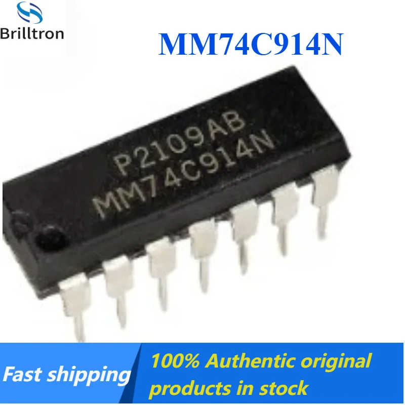 

5-20PCS MM74C914N 74C914 DIP MM74C914 DIP14 in Stock Original Products , Hot Selling.