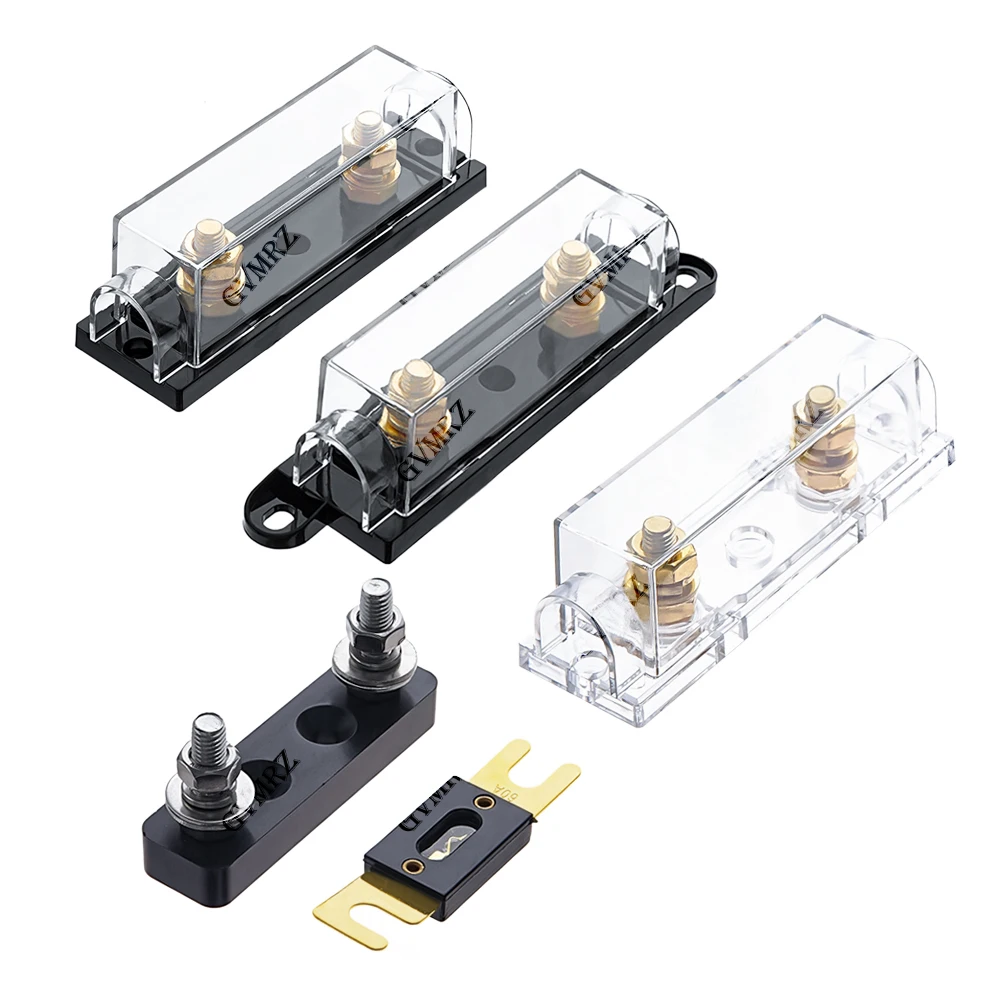 1Set ANL Fuse 275 300 400 450A 500 AMP ANS Fuse Holder Bolt-on Fuse Automotive Fuse Holders Fusible Link With Fuse 60 80 100 120