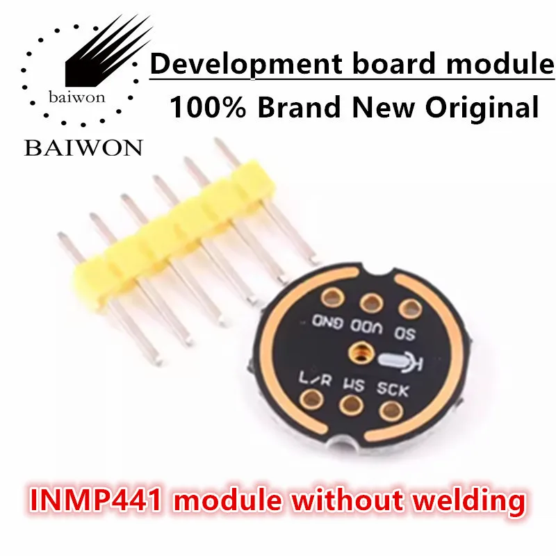 INMP441 Omnidirectional Microphone Module MEMS High Precision Low Power I2S Interface Supports ESP32