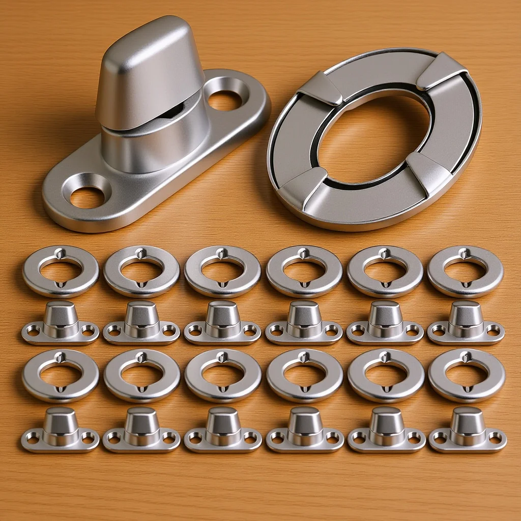 

20Sets Metal Turn Button Fasteners Heavy Duty Mounting Screws for Canvas Boats Rv Marine Grommet Fasteners Secure Hold