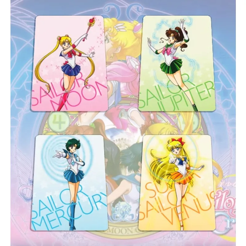 20pcs/set Sailor Moon Bookmark Tsukino Usagi Chibiusa Sailor Saturn Self Made Anime Classics Game Collection Cards Toy Gift