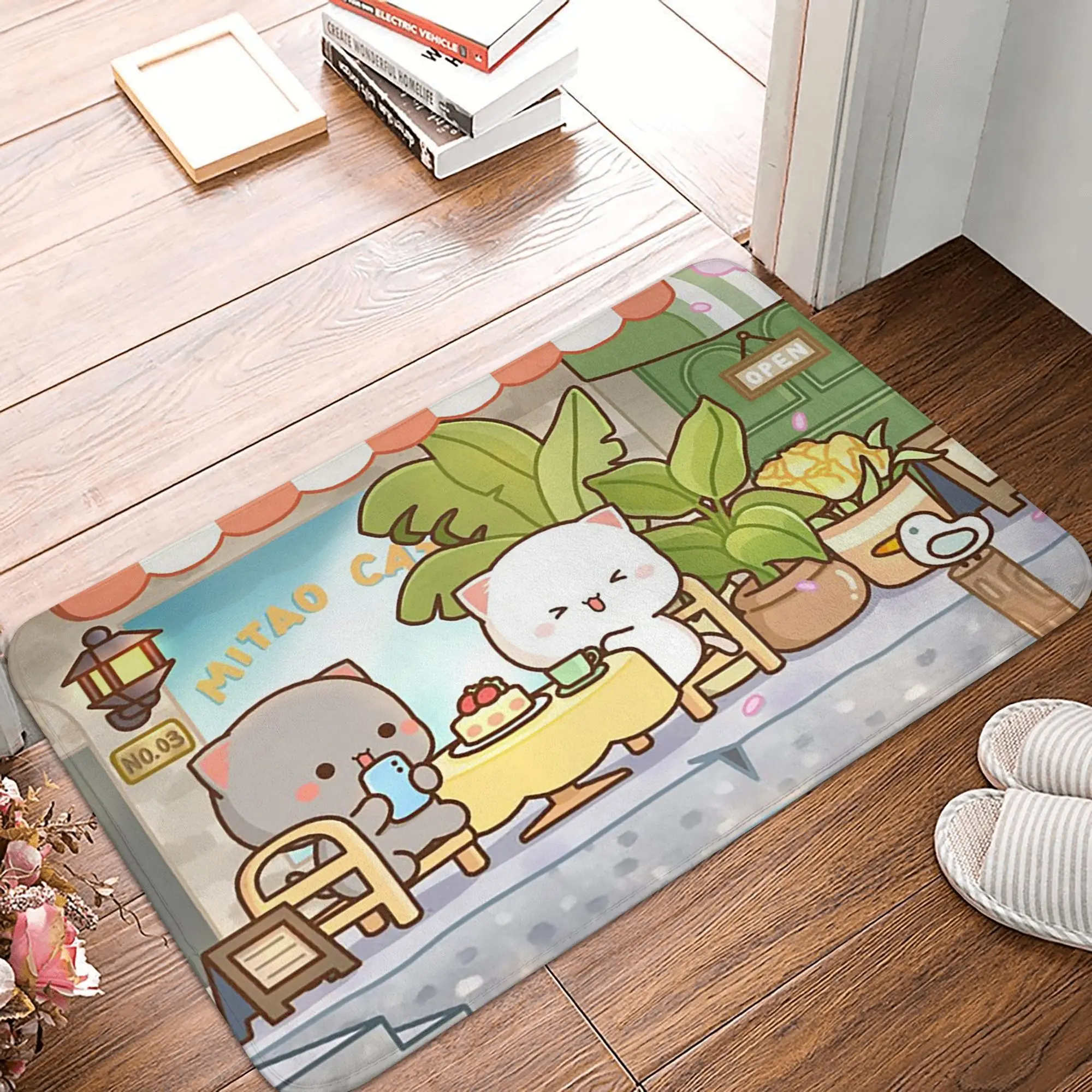 

Коврик для входа в кухню Peach And Goma, противоскользящий коврик для пола, коврик для ванной комнаты, коврик для ног