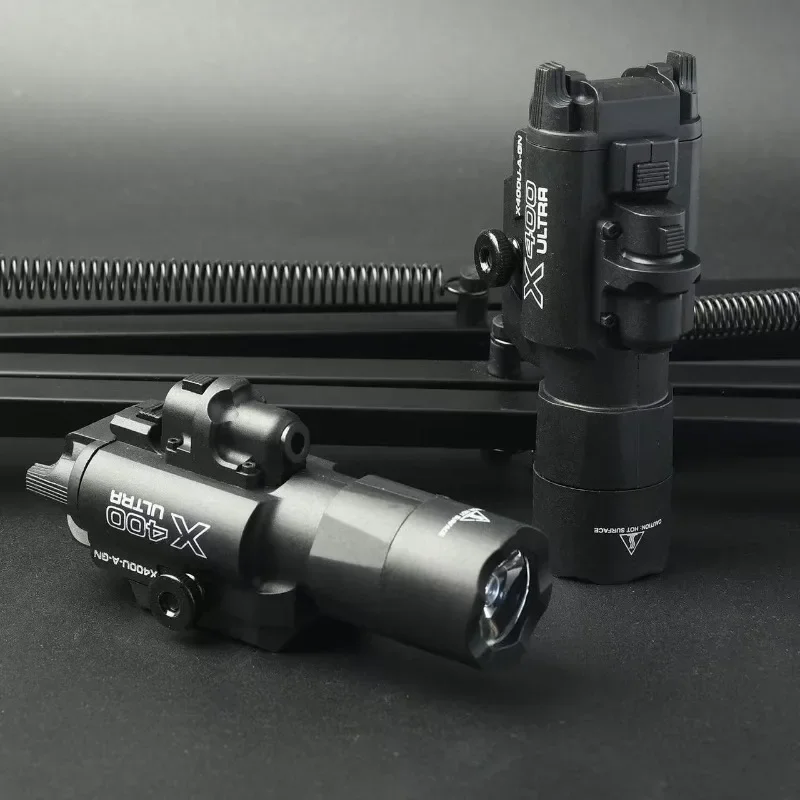 Durable Nylon X400 Flashlight Infrared Ray Module Independent Button 20-24MM Rail Mount Parts