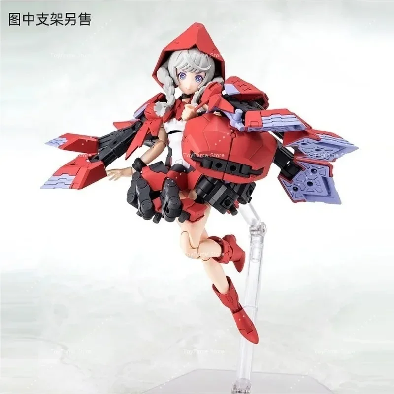 In Stock MEGAMI DEVICE17 CHAOS Little Red Riding Hood Anime Movable Figure Assembled Model Collection Gift