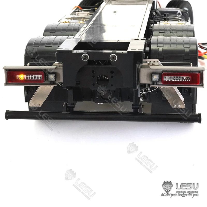 LESU 1/14 RC รถบรรทุกของเล่นโลหะไฟท้าย S-1269-A S-1269-B สําหรับ Tamiya FH16 รถไม้ Flatbed อะไหล่อัพเกรด