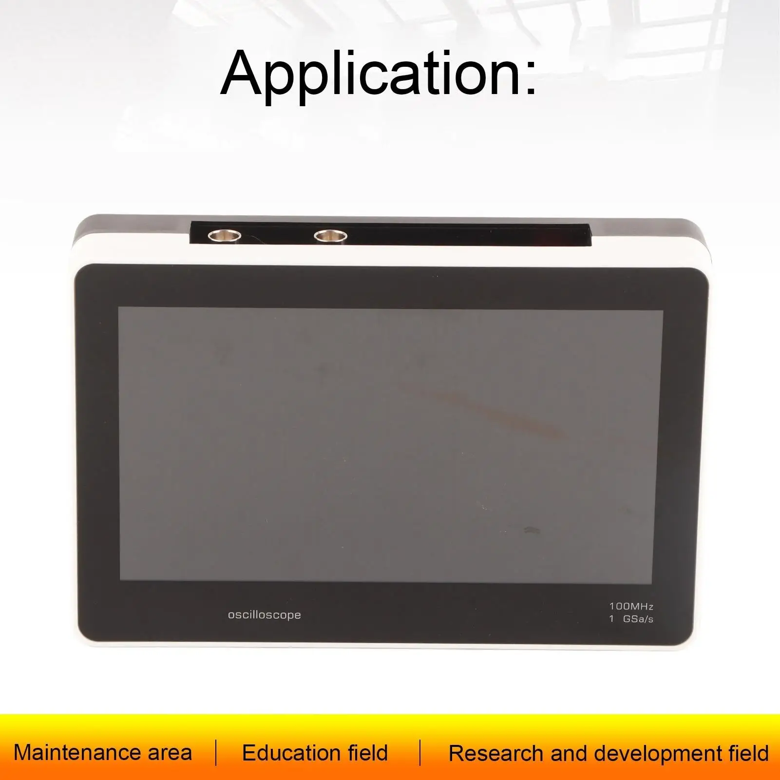 Handheld 1013D Oscilloscope - Dual Channel, 100MHz Bandwidth, 1GS/s Sampling, Touchscreen Digital Analyzer