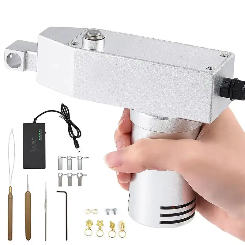 High Speed Automatic Dreadlocks Making Machine, Satin Ribbon Bowknot & Wig Sewing Machine for Hair Processing