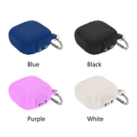 Silicone Earphone Headphones Cover With Lanyard Hook Wireless Headphones Cover Fall-protection Anti-loss for SHOKZ OpenFit T910