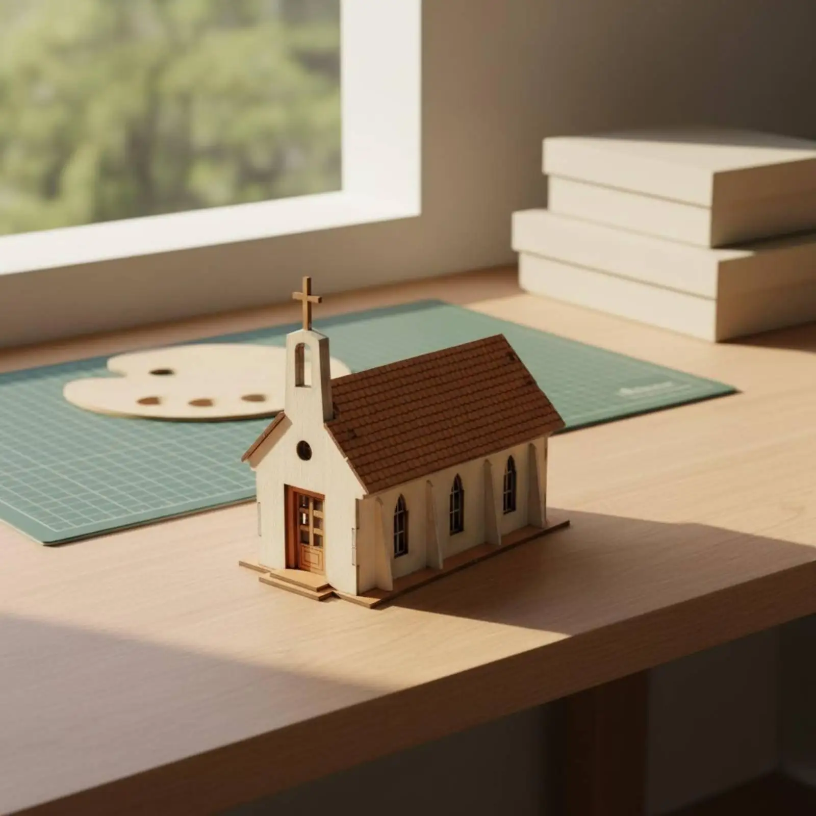 quebra-cabeca-de-madeira-em-miniatura-de-uma-igreja-do-leste-europeu-com-acesso-ao-telhado-para-cenas-de-mesa-de-areia