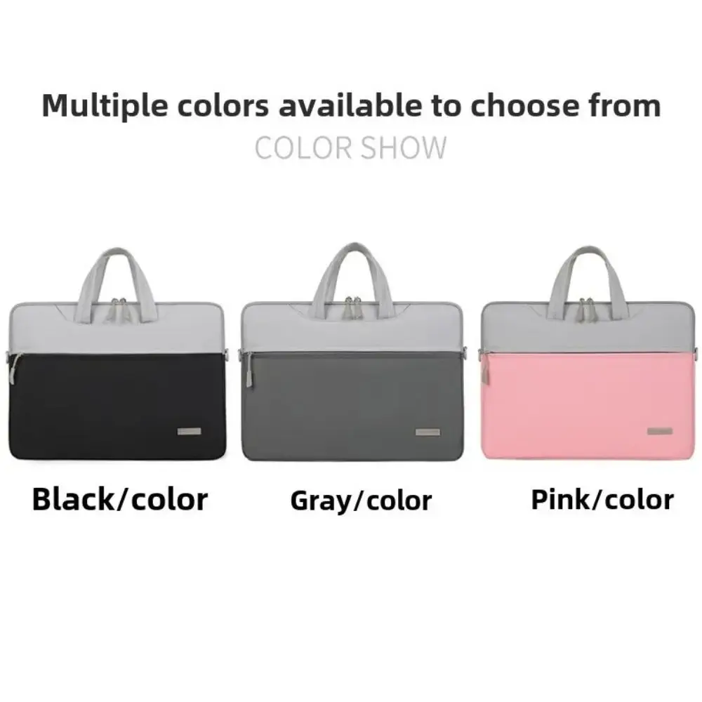 

2025 Collision Color Laptop Bag Waterproof Briefcase Laptop Sleeve Anti-Theft Large-capacity Notebook Bag for Lenovo/Dell/Huawei