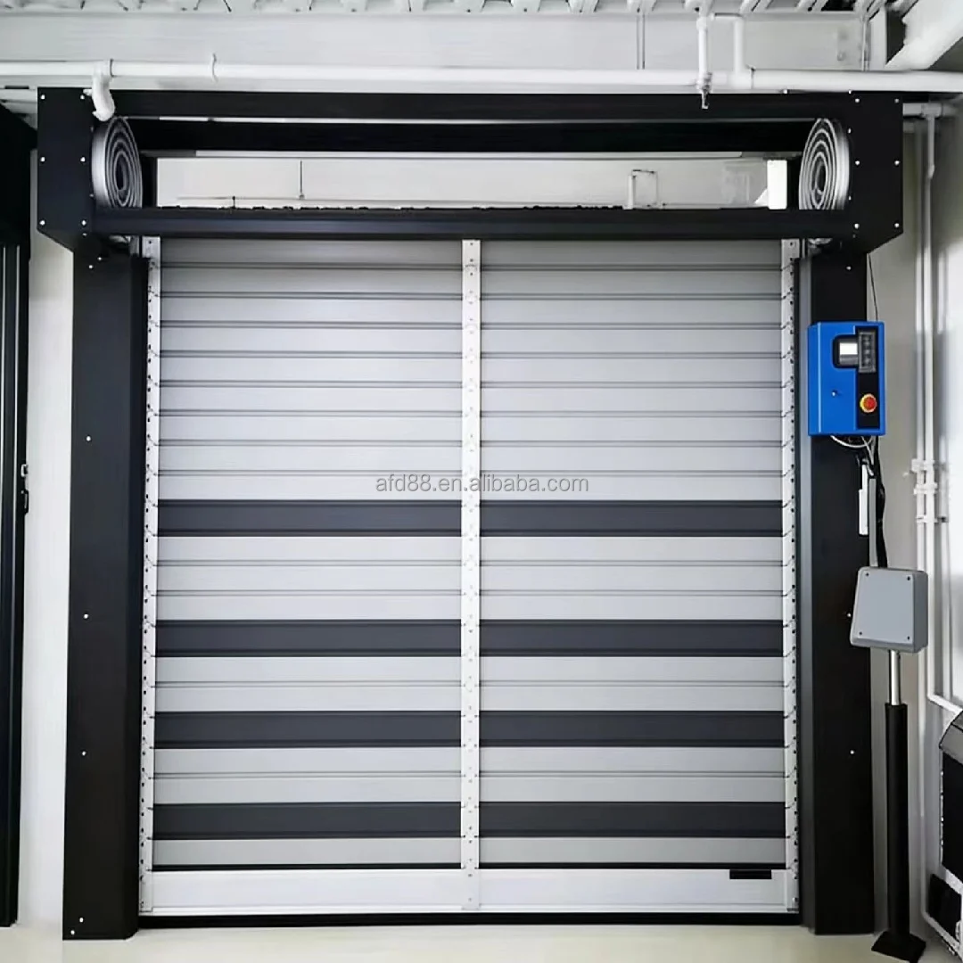 Customization Factory Direct Windproof Roller Shutter Doors For Ports And Logistics; Custom Rigid Roller Shutters Available