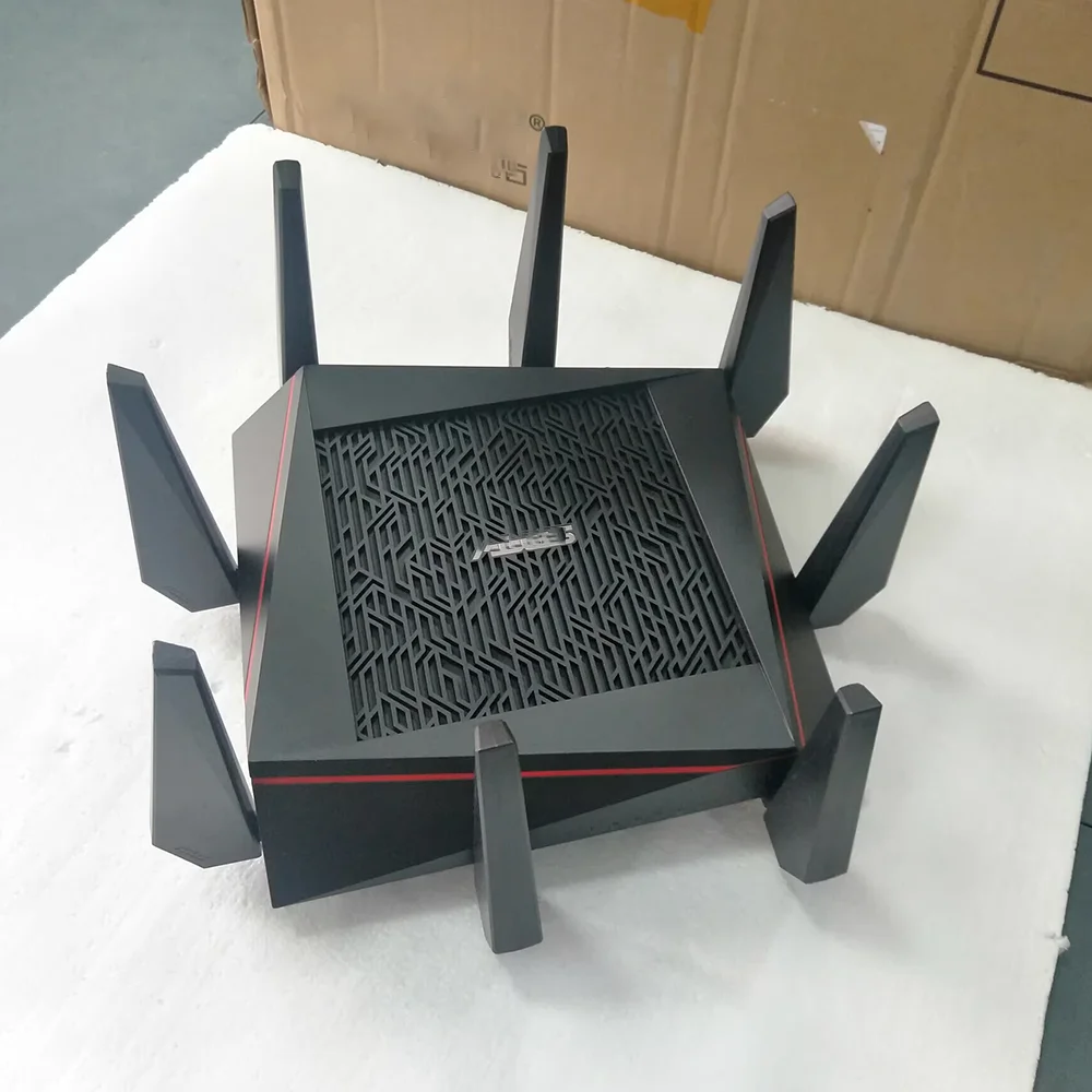 RT-AC5300 Tri-Band 5330 Mbps TCP/IP MU-MIMO Qos Router For ASUS AC5300